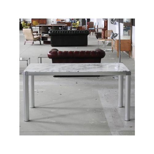 Rectangular Marble Table, Italy, 1960s For Sale - Image 4 of 13