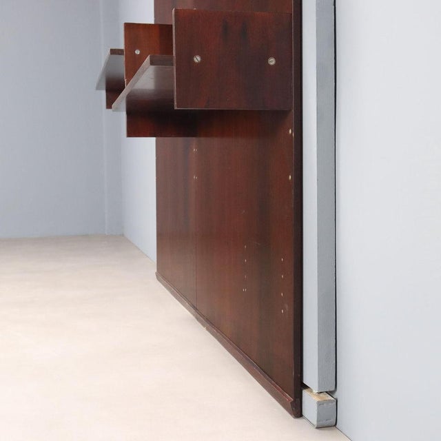 Vintage Wall Bookcase, 1960s For Sale - Image 10 of 11
