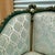 2010s Sofa Blue Upholstery & Ornate Carvings Baroque Style For Sale - Image 5 of 11