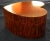 Contemporary 1990s Heart-Shaped Palm Wood Trinket Box For Sale - Image 3 of 10
