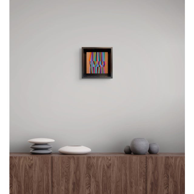 Size without the frame: 20 x 20 cm (7.9 x 7.9 in) Size including the frame: 25 x 25 cm (9.8 x 9.8 in) Cristina Ghetti is a...