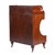 American Neoclassic Mahogany Demilune Dressing Stand on Brass Castors, 1830 For Sale In Chicago - Image 6 of 15