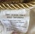 Gold Floral Tapestry Chenille Comforter King Gold & Plum Scrollwork For Sale - Image 8 of 9