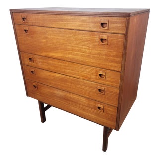 British Teak Chest of Drawers by Alfred Cox, 1960 For Sale