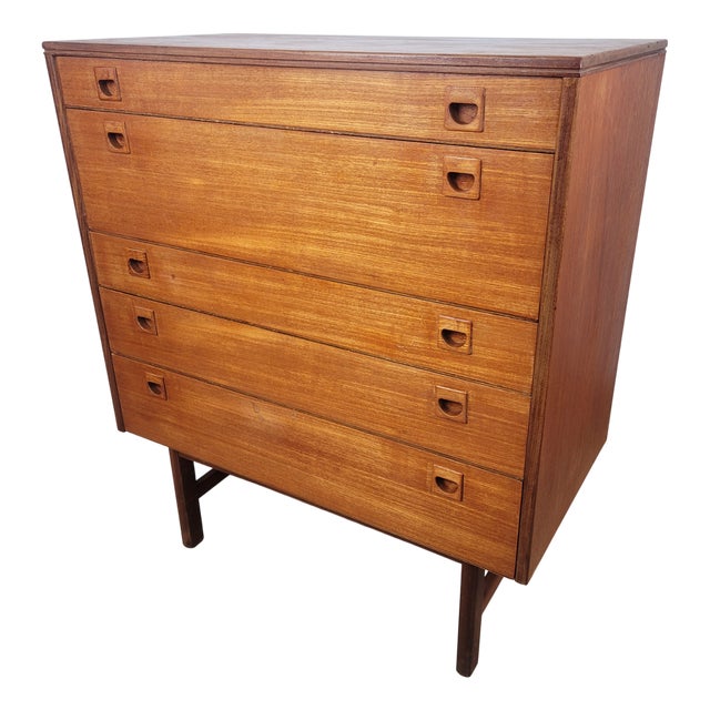 British Teak Chest of Drawers by Alfred Cox, 1960 For Sale
