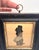 1920s W. Phelps Silhouette Portrait, Woman in Riding Hat, Borghese Frame For Sale - Image 4 of 9