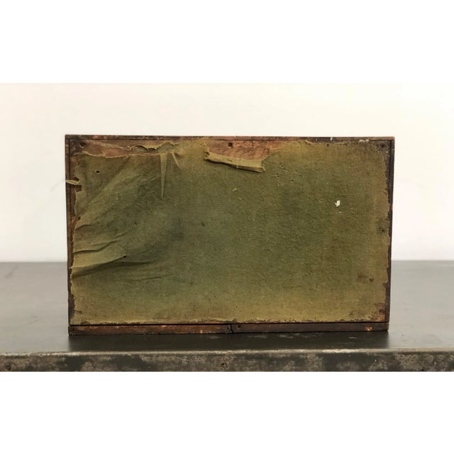 Antique Rosewood, Ebony, and Boxwood Lap Desk For Sale - Image 11 of 13