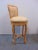 Late 20th Century Late 20th Century Hollywood Regency Faux Rope Carved Barstools - Set of 3 For Sale - Image 5 of 8