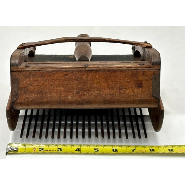 Antique Early 1900s American Wood & Steel Blueberry Harvesting ...