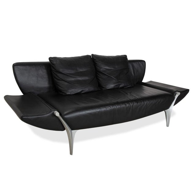 1600 Two-Seater Sofas with Ottoman from Rolf Benz, Set of 3 For Sale - Image 6 of 18