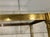 This very well crafted brass bench was made in Italy in the 80’s The seat cushion is upholstered in a quality vinyl The...