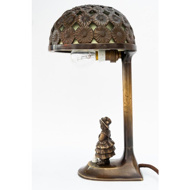 Jugendstil Table Lamp, Vienna, 1907 For Sale - Image 10 of 18