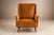 Brazilian Modern Pair of Camel Mohair Club Chairs in Hardwood, Att. To Novo Rumo, Brazil, 1960s For Sale - Image 11 of 14