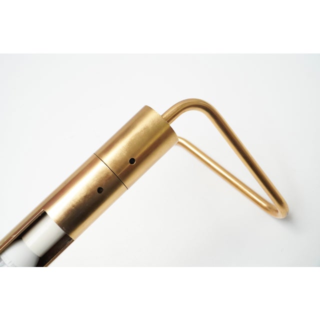 GE 106 Brass Table Lamp by Christophe Gevers for Light, 1970s For Sale - Image 10 of 13