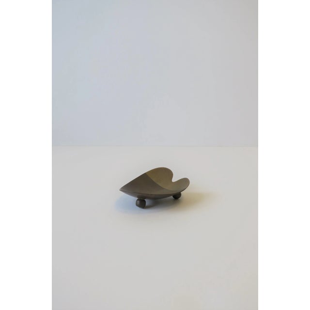 Metal Mexican Modern Brass Copper Metals Dish For Sale - Image 7 of 10