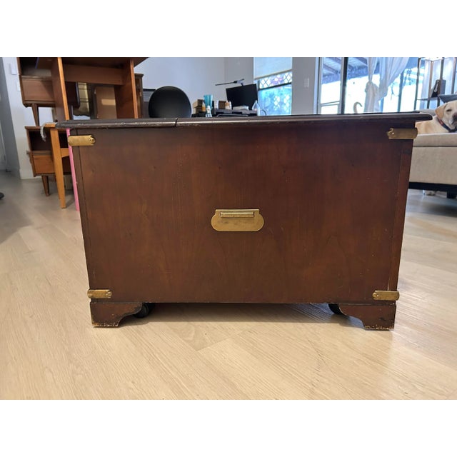 2010s Pottery Barn "Friends" Apothecary Coffee Table For Sale - Image 5 of 13