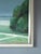 Textile Mid-Century Modern 'Coastal Quietude' Vintage Swedish Landscape Oil Painting, Framed For Sale - Image 7 of 11