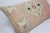 Mid 20th Century Handwoven Vintage Turkish Oushak Rug Pillow Cover-20'' X 34'' For Sale - Image 5 of 10