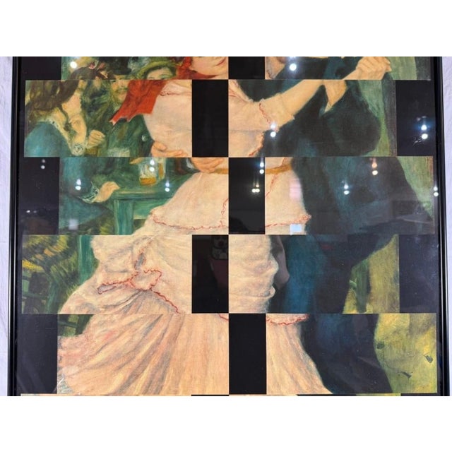 Postmodern "Renoir Revisited I" #1/5 — Framed Collage, Herbert Simon 2007 For Sale - Image 3 of 7