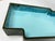 Japanese Mid 20th Century Glazed Ceramic Ikebana Tray With Interlocking Squares Form For Sale - Image 9 of 11