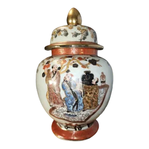 20th Century Japanese Satsuma Style Ginger Jar