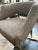 Wood Contemporary Grey Woven Dining Chair For Sale - Image 7 of 9