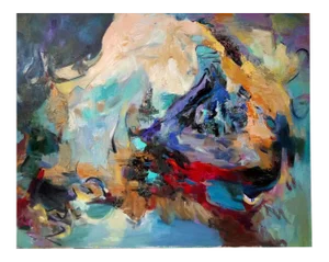 Chinese Contemporary Art, Luo Yi, Landscape No.4, 2020