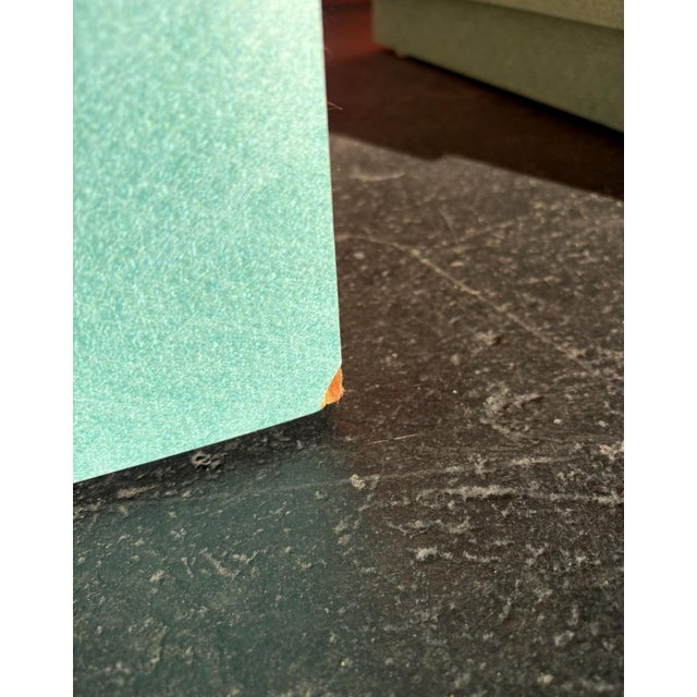 Postmodern Postmod Aqua Nightstand Pair For Sale - Image 3 of 8