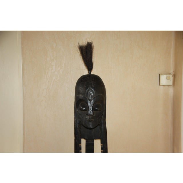 Carved Wood CD Holder Display, 1980s For Sale - Image 6 of 18