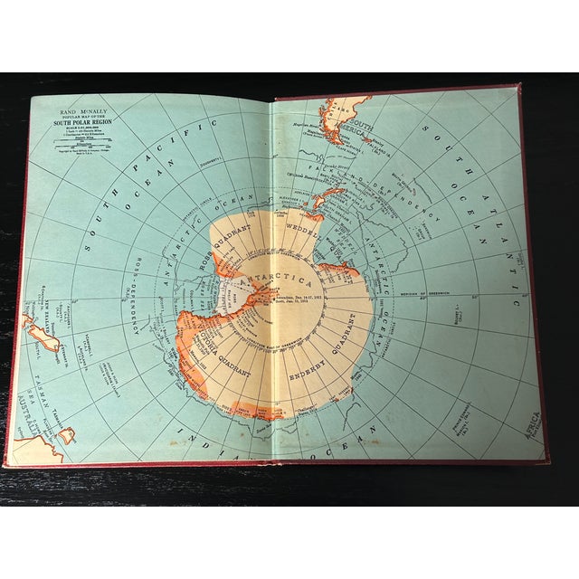 1930s Vintage World Atlas For Sale - Image 4 of 18