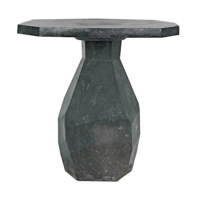 Black Marble is the star of their piece. Pair this with the simple design to bring elegance to any room.