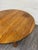 Brown Vintage 48 Inch Round Quarter Sawn Oak Lion Paw Claw Foot Pedestal Dining Table For Sale - Image 8 of 16