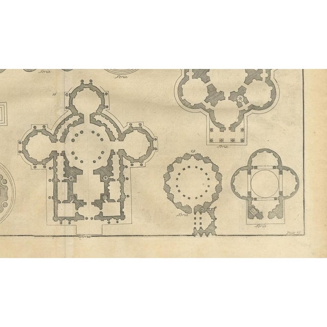 Serlio, Architectural Plan Engravings, 1721, Paper, Set of 2 For Sale - Image 10 of 17