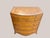 English Leather Wrapped Bow Front Chest of Drawers For Sale - Image 3 of 7