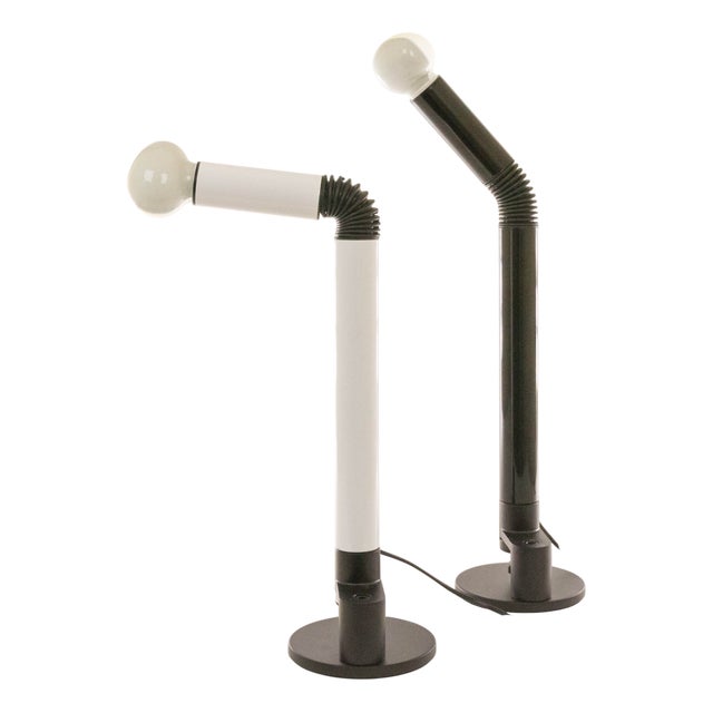 Periscopio Table Lamps by Danilo & Corrado Aroldi for Stilnovo, 1960s, Set of 2 For Sale