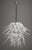 Metal Large Vintage Murano Hand Blown Glass Chandelier, Italian Modern Lighting For Sale - Image 7 of 18