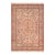 Art Nouveau 1990's Pak-Persian Ivory/Pink Wool Rug - 6'3'' X 9'5'' For Sale