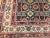Vintage Persian Tabriz Afshan Rug, Handwoven Geometric Caucasian Pattern, Navy & Ivory, 7’ X 10’ For Sale - Image 9 of 12