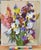 Valery Bayda, Irises, 2024, Oil Painting on Canvas, in Very Good conditions. Designed from 2000 This piece has an...