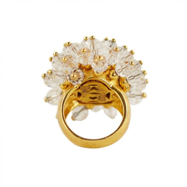 Spectacular Ring with Quartz, 2000s For Sale - Image 4 of 6
