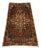 Handmade Vintage Tribal Wool Rug - 4′2″ × 7′1″ For Sale