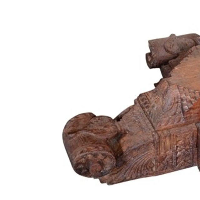 Dimensions: 20" W x 20" D x 3" H Salvaged , hand carved capital top of a column has been repurposed as a candle stand.