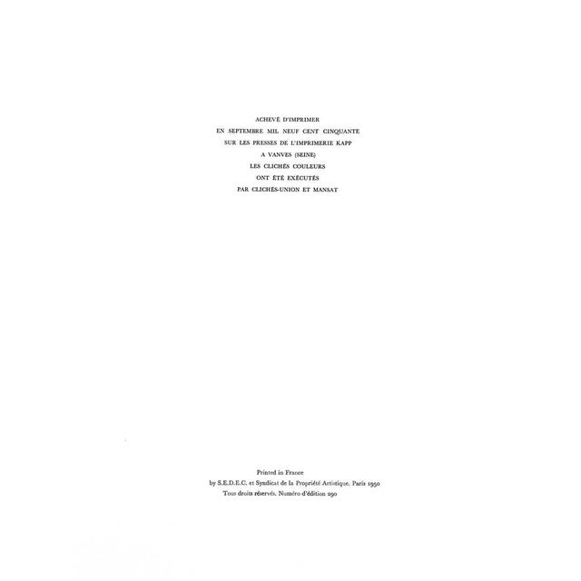 Pablo Picasso Pablo Picasso Ltd Ed. Lithograph "Femme Au Chapeau" W/Custom Framing For Sale - Image 4 of 4