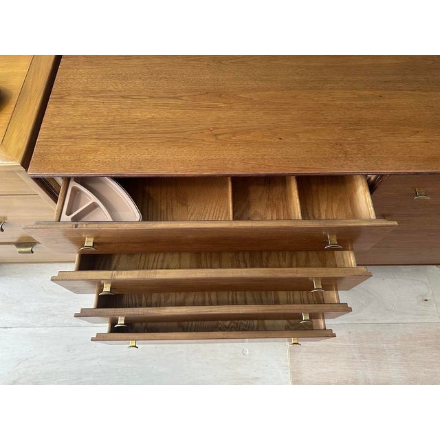 1960s Side by Side Lowboy Dresser by R-Way For Sale - Image 9 of 16