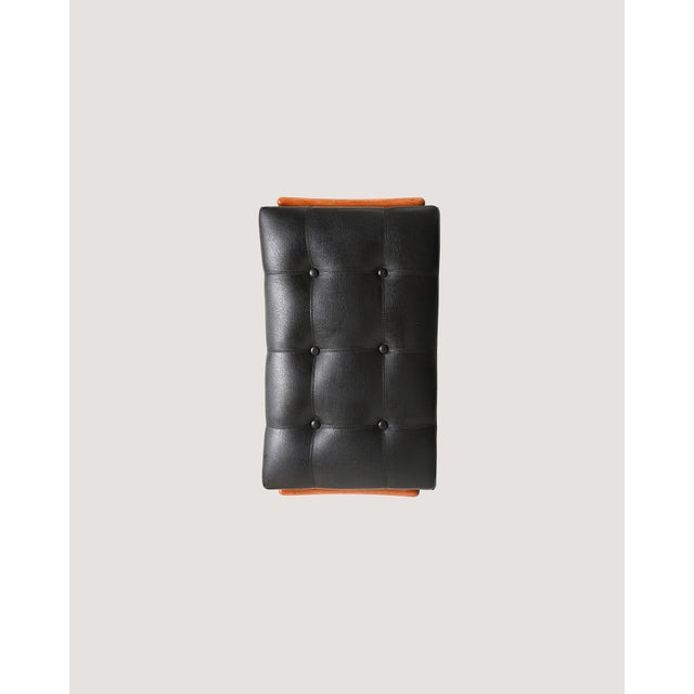 1960s Bröderna Andersson Upholstered Stool, Sweden, 1960s For Sale - Image 5 of 6