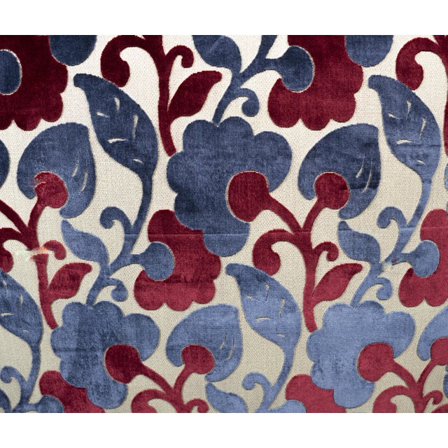 Vintage Upholstered Settee For Sale - Image 14 of 15