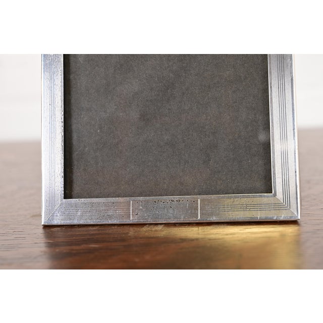 Gorham Art Deco Sterling Silver Picture Frame For Sale In South Bend - Image 6 of 11