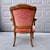 1970s Vintage Kindel Attributed French Arm Chair With Nail Head Trim For Sale - Image 5 of 11