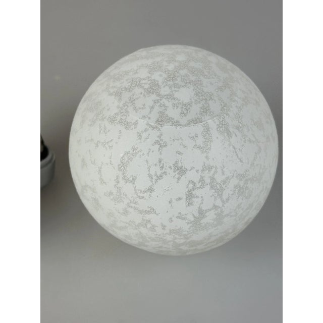 Space Age Chrome Metal and Glass Wall Lamp, 1970s For Sale - Image 12 of 15