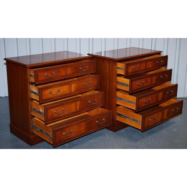 Large Edwardian Style Chest of Drawers by Paul Smith Brighton, Set of 2 For Sale - Image 14 of 18